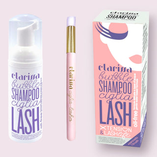 Xtension + Xtralift Bubble Shampoo + Brush