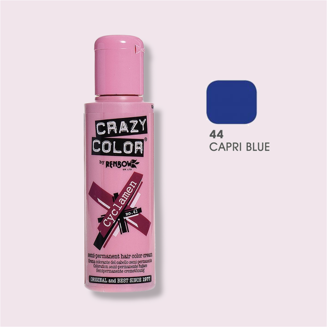 Crazy Color Capri Blue nº 44 Tinte de Fantasía - Grupo Yosvic