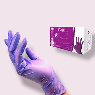 Guanti In Nitrile Purple Mis. S