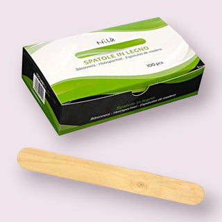 Abbassalingua In Legno Conf. 100Pz Nila'