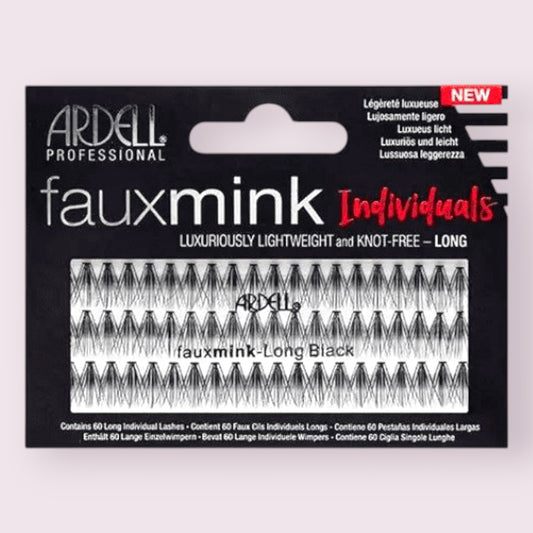 Ardell - Faux Mink Individual Long Black