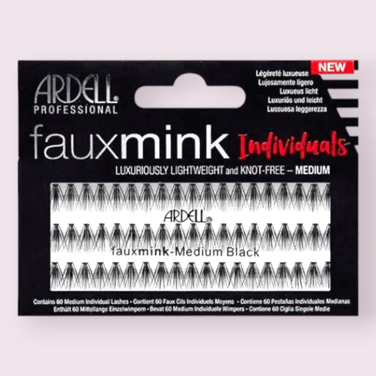 Ardell - Faux Mink Individual Medium Black