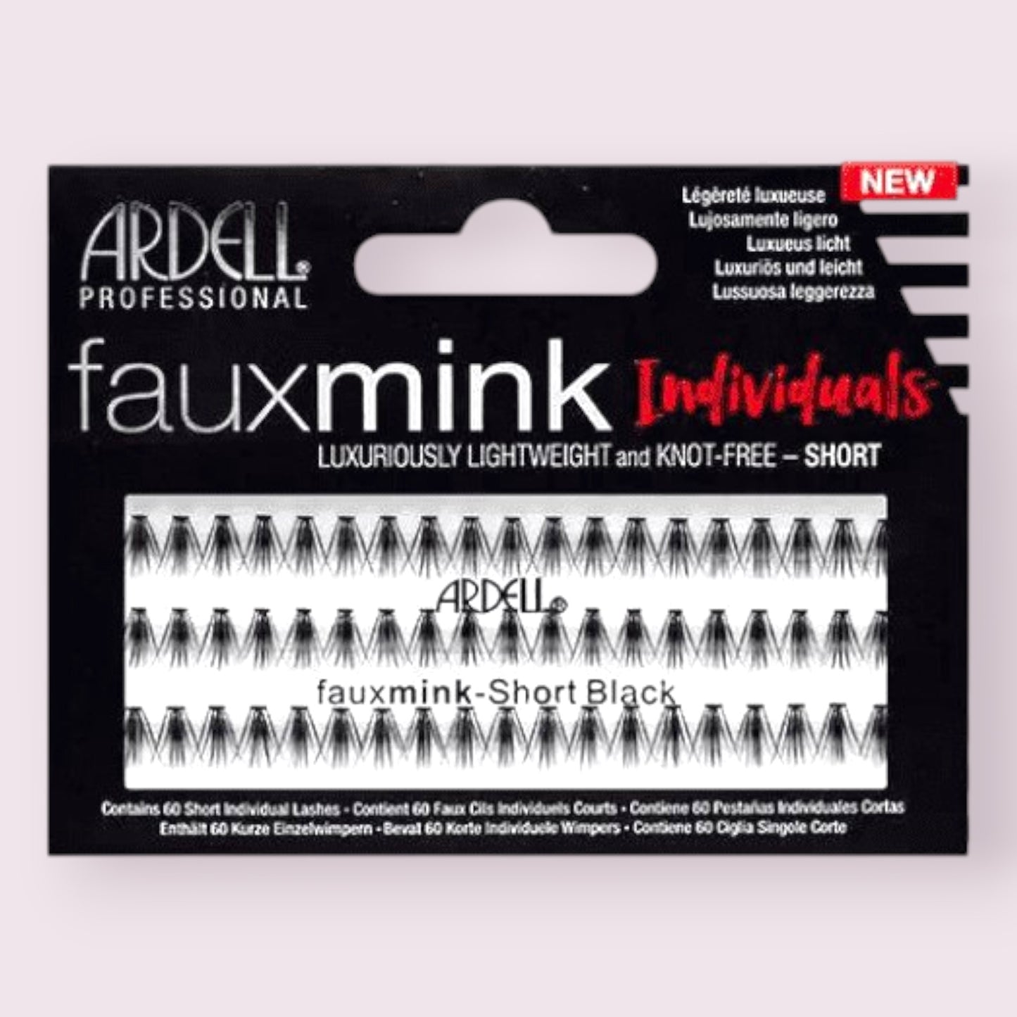 Ardell - Faux Mink Individual Short Black