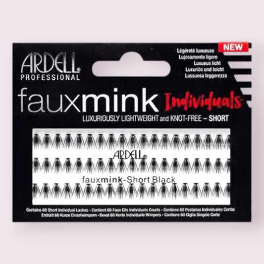 Ardell - Faux Mink Individual Short Black