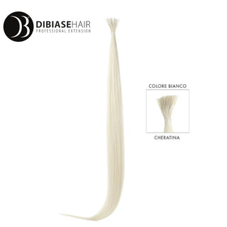 Ciocche Nat. 50Cm Kerat. 20Pz Bianco