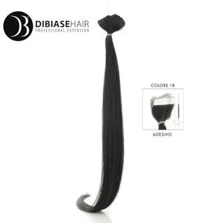 Ciocche Naturali Biadesive 50/55cm 10Pz 1B