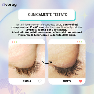 Everby Siero Ciglia e Sopracciglia Lash Me 3,5 ml
