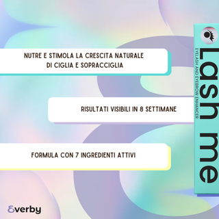 Everby Siero Ciglia e Sopracciglia Lash Me 3,5 ml