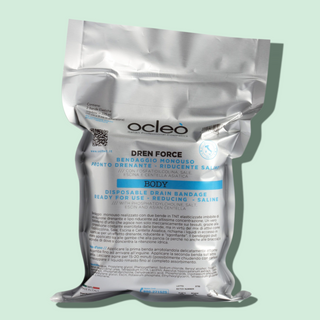 Bendaggio Pronto - Drenante - Lipo Riducente Salino - Due Bende 10 Cm. X 9Mt. In Estensione - 225Ml