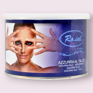 Cera Vaso Azzurra Al Talco