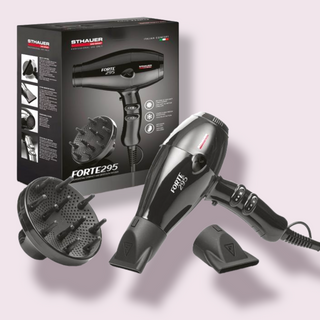 Asciugacapelli Forte Compatto Nero Con Diffusore 402.083