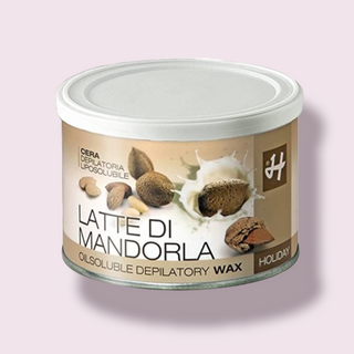 Vaso Cera Latte Di Mandorla