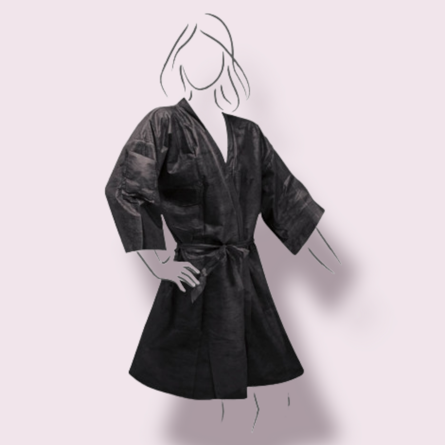 Kimono Nero 10Pz 1200.003