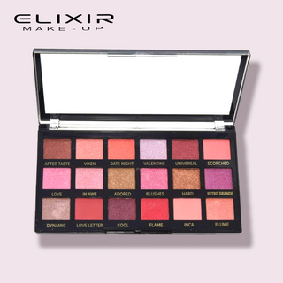 E777J Elixir Palette Eye Shadow Pro Mod.J 18 
Col.